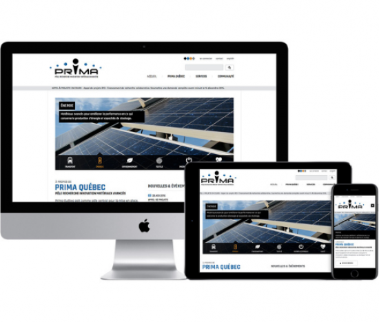 Website Prima Québec Website Prima Québec
